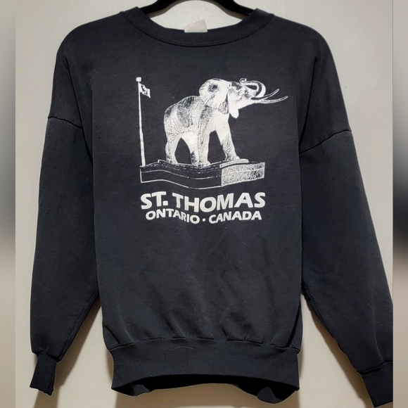 Vintage St. Thomas Jumbo Crewneck - Picture 1 of 2